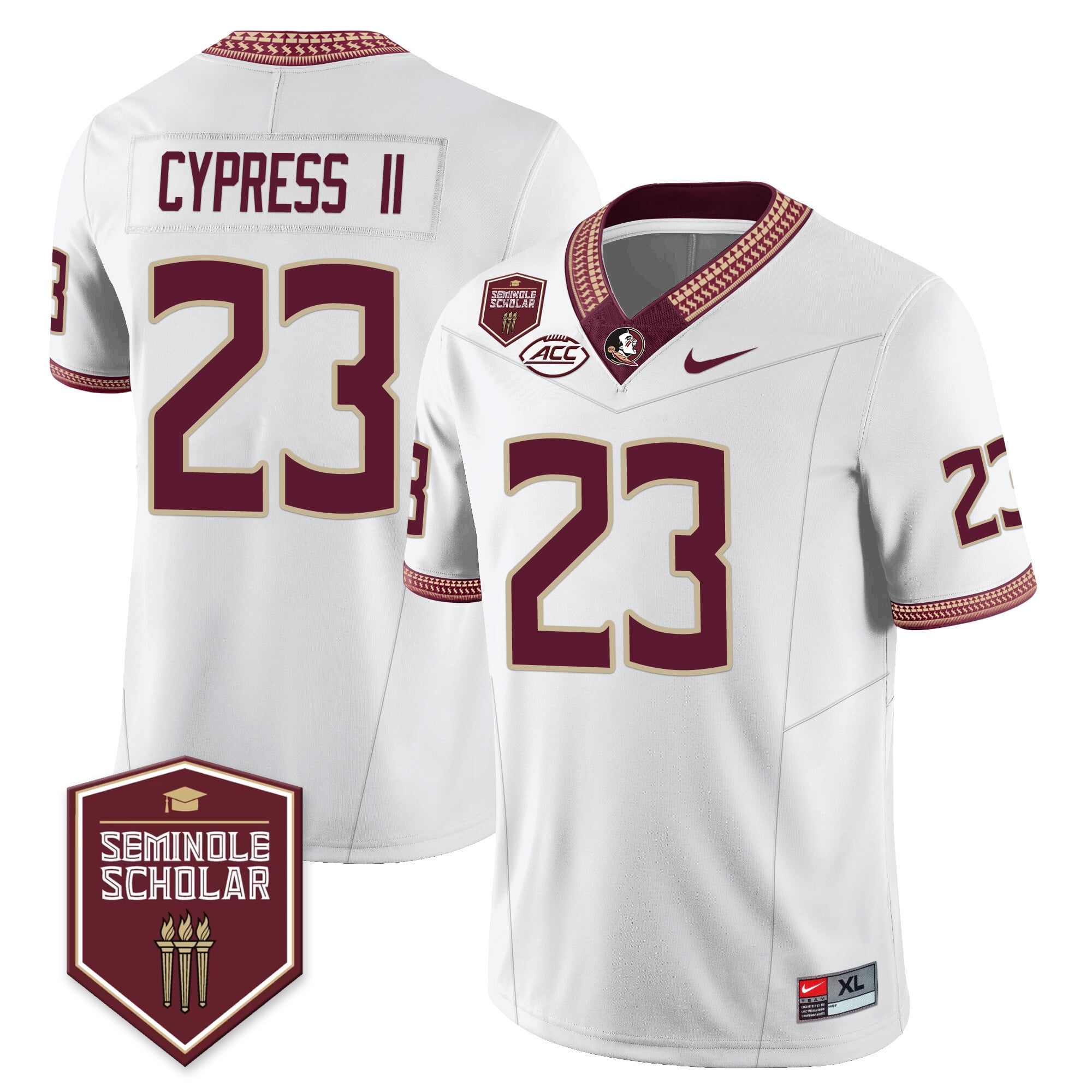 Menâs Florida State Seminoles Football Vapor Jersey â All Stitched