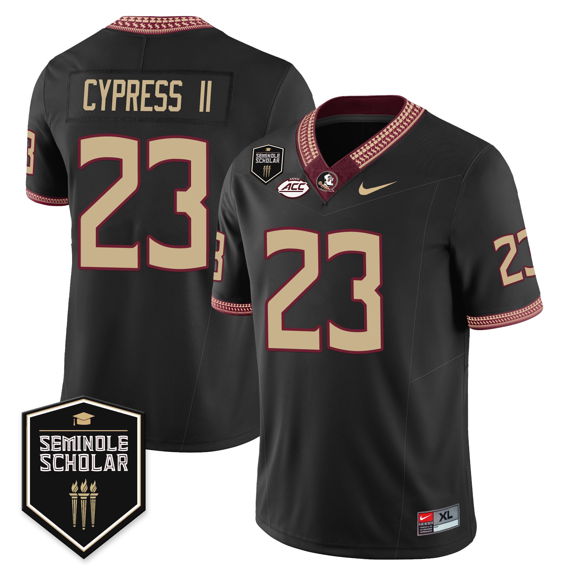 Menâs Florida State Seminoles Football Vapor Jersey â All Stitched