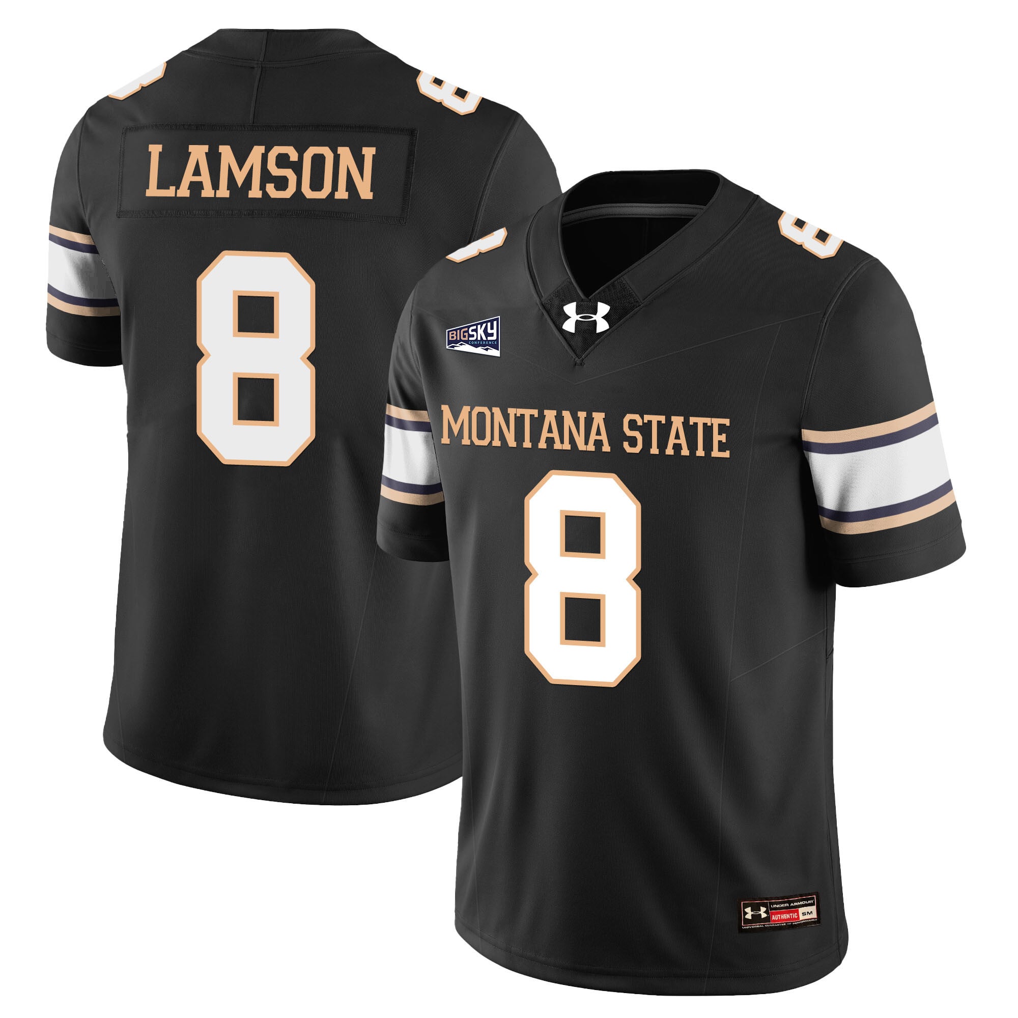 Women's Montana State Bobcat Football Jersey - All Stitched