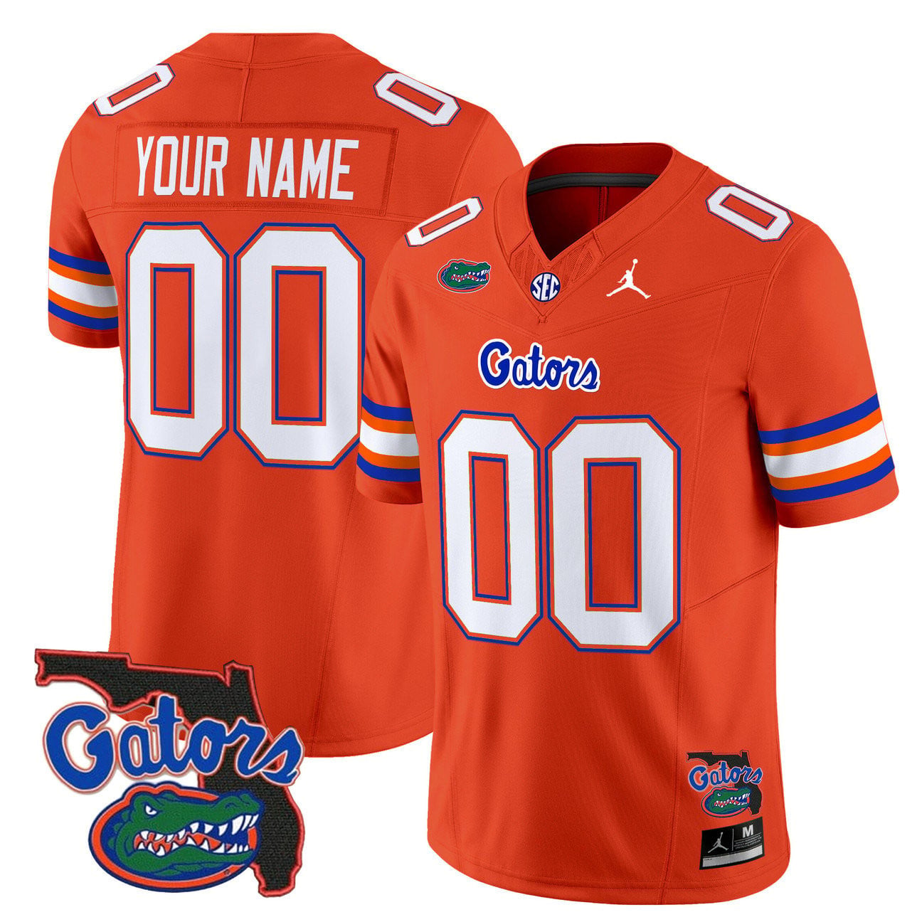 Men's Florida Gators 2025 Florida Patch Vapor Limited Jersey - All Stitched