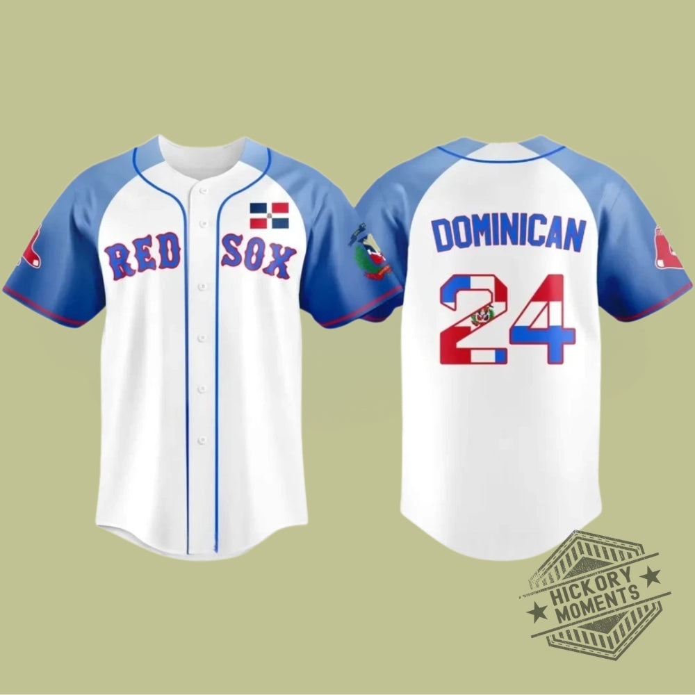 Boston Red Sox Dominicana Baseball Jersey