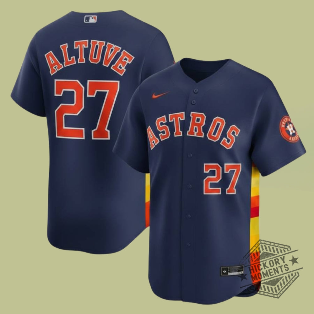 Houston Astros Full All Over Print Baseball Jersey