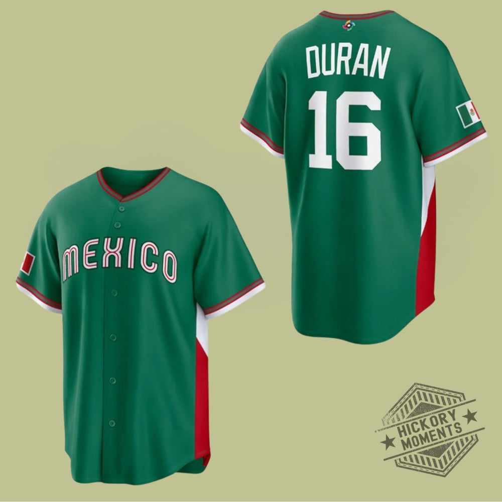 Jarren Duran Mexico 2026 World Baseball Classic Jersey