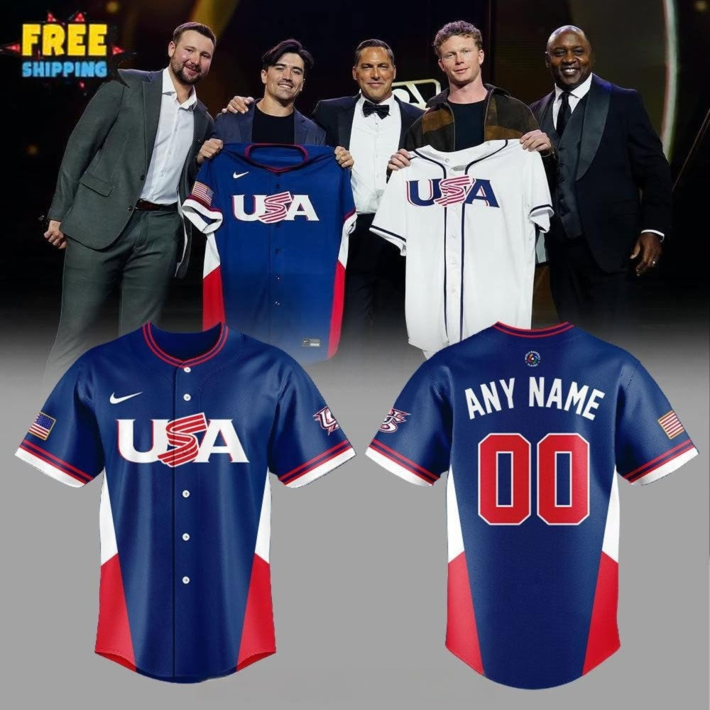 Usa Baseball 2026 World Baseball Classic Special Edition Baseball Jersey