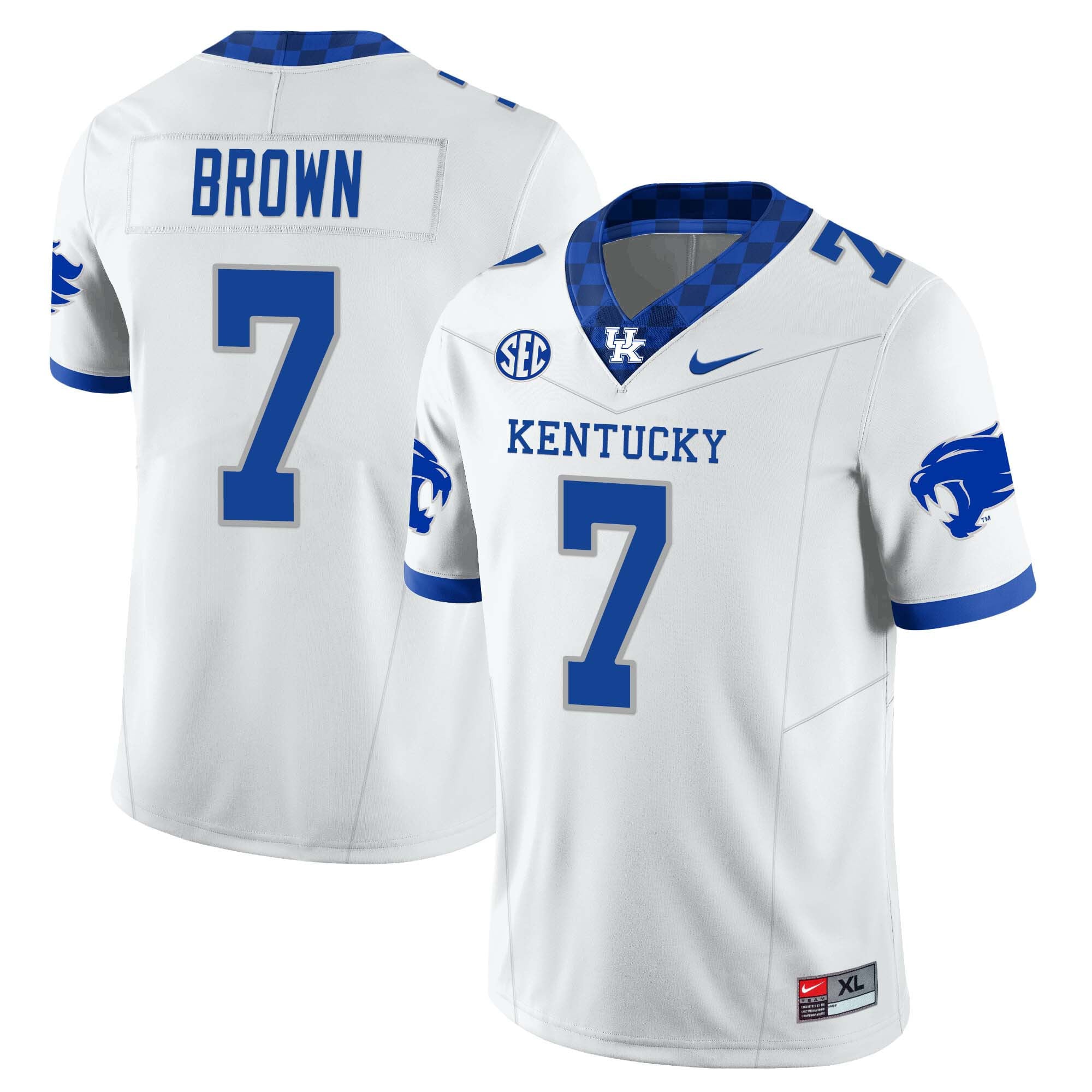 Menâs Kentucky Wildcats Football Jersey â All Stitched