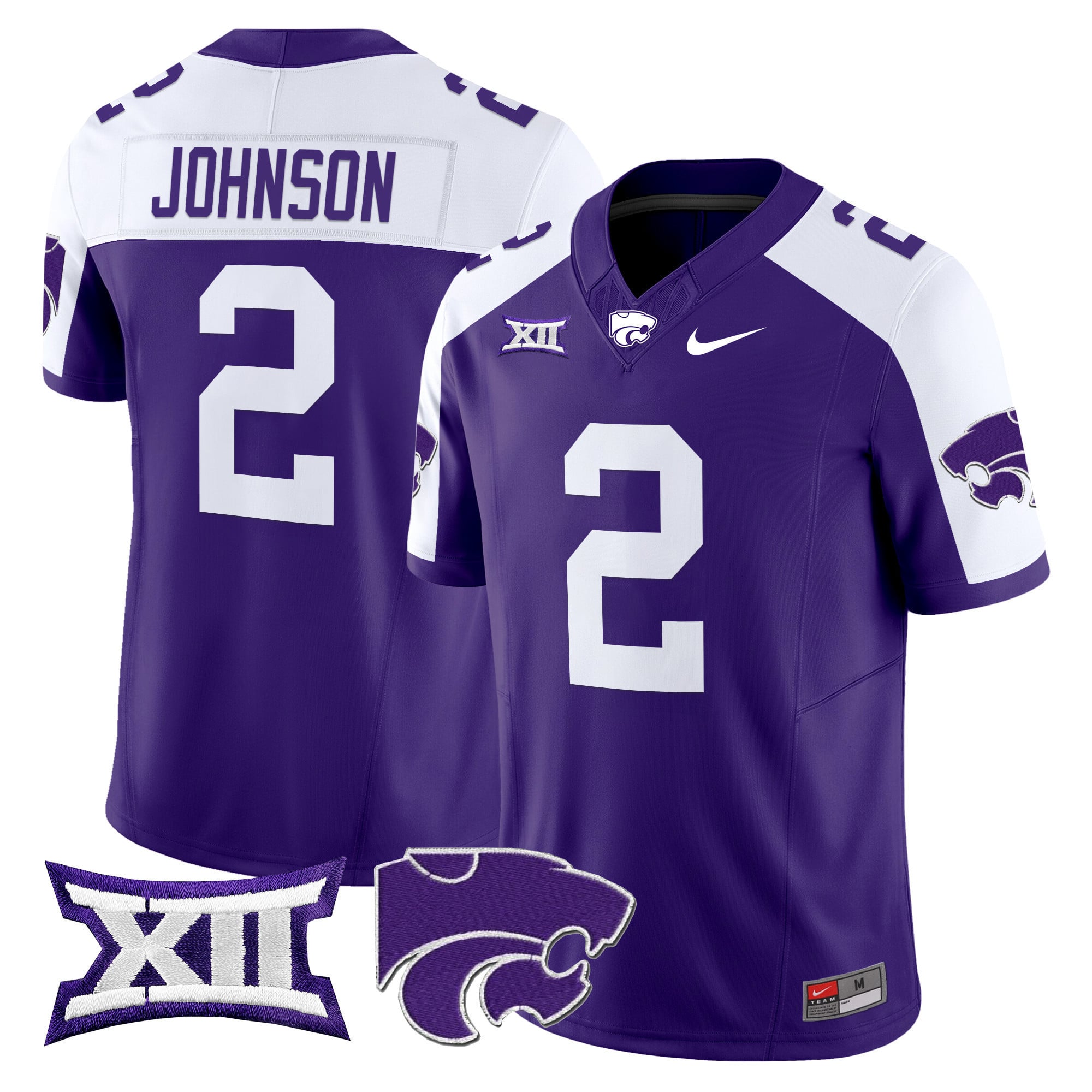 Women's Kansas State Wildcats 2025 Vapor Limited Jersey - All Stitched