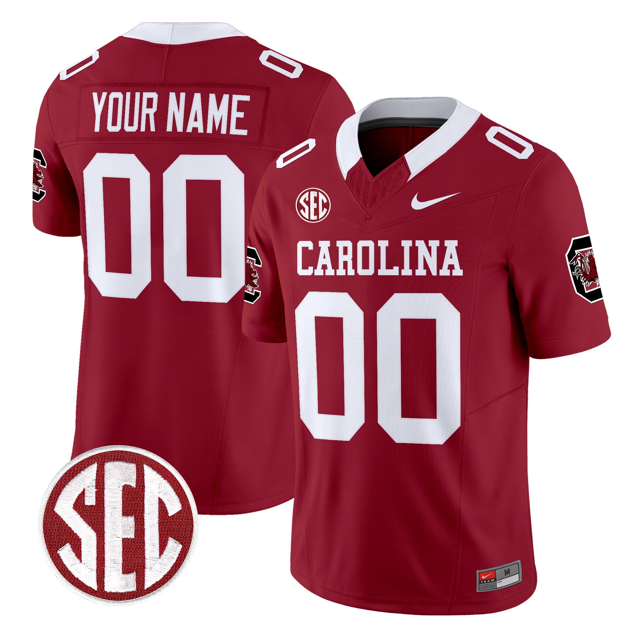 South Carolina Gamecocks 1980 Throwback Vapor Limited Custom Jersey â Rebrand 2026 â All Stitched