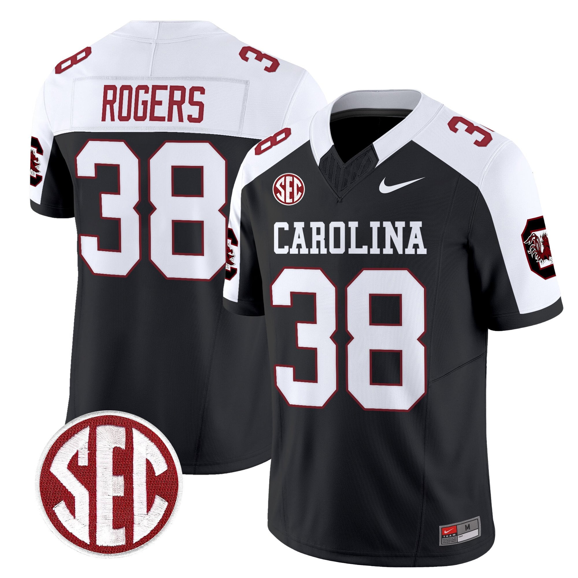 Men's South Carolina Gamecocks 1980 Throwback Vapor Limited Jersey â Rebrand 2026 â All Stitched