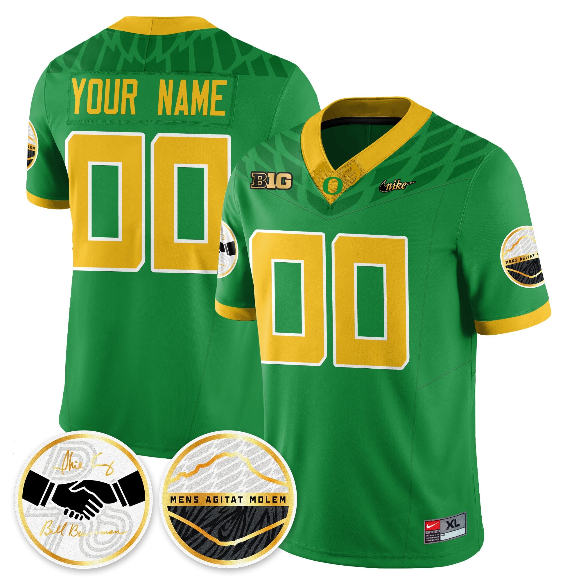 Men's Oregon Ducks 2025 "Shoe Duck" Jersey - All Stitched