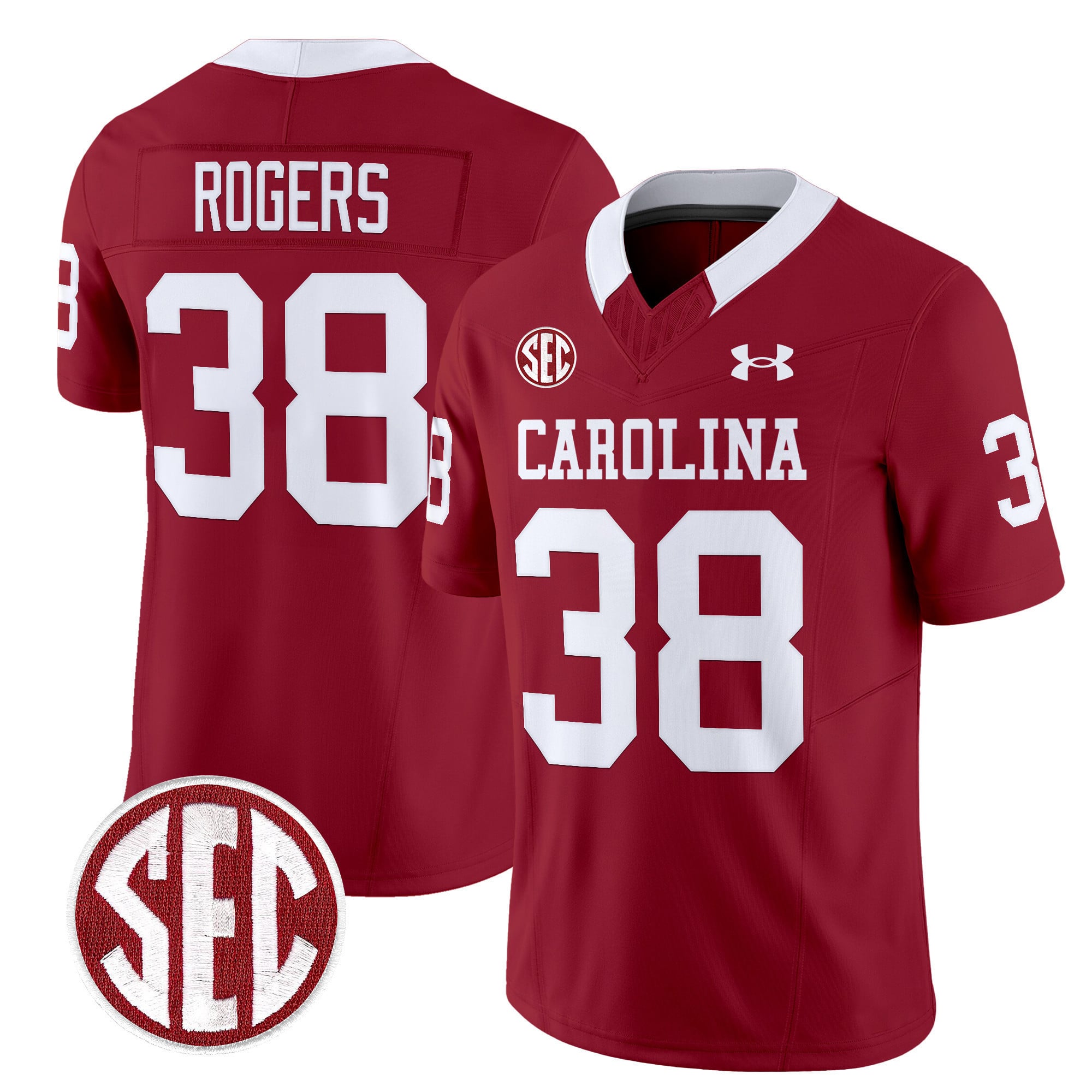 Men's South Carolina Gamecocks 1980 Throwback Vapor Limited Jersey - All Stitched