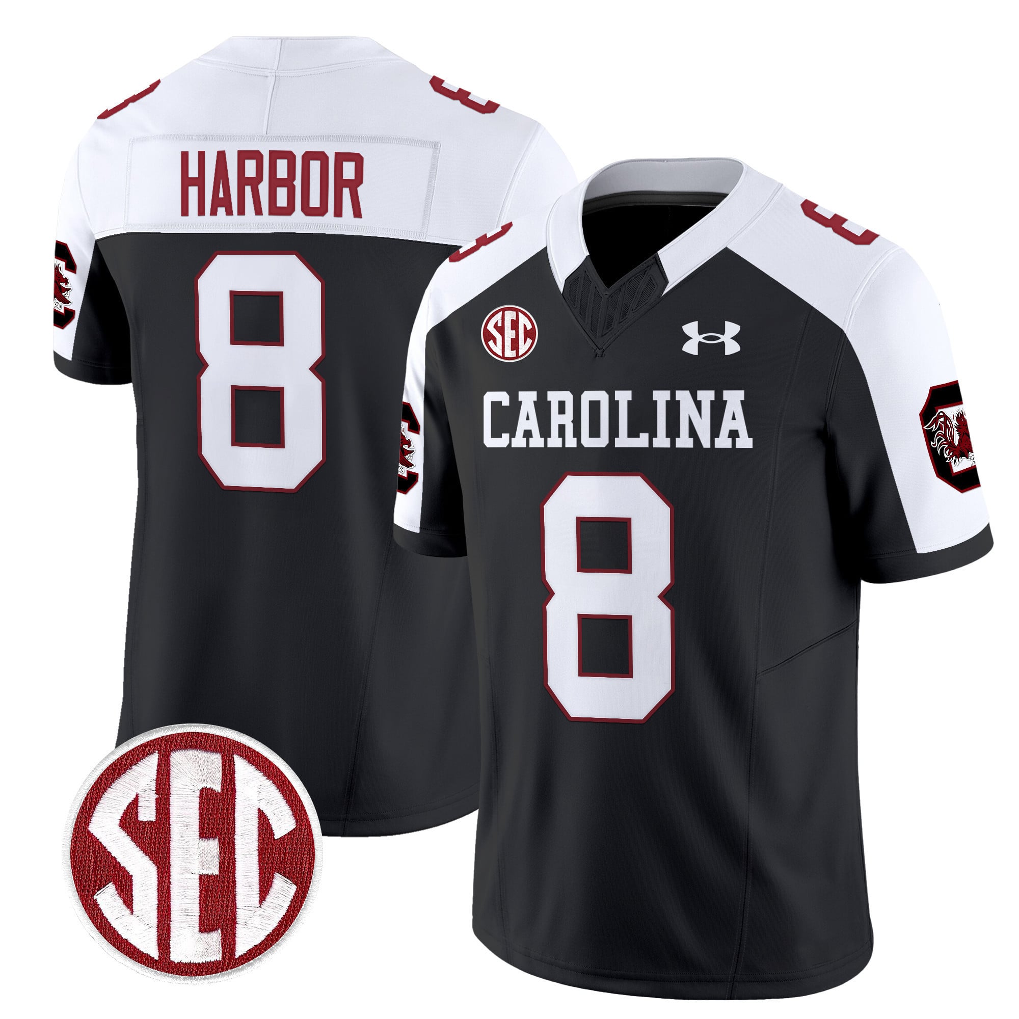 Men's South Carolina Gamecocks 1980 Throwback Vapor Limited Jersey V2 - All Stitched