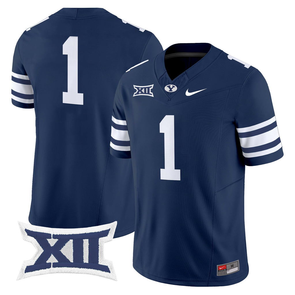 Men's BYU Cougars 2024 Vapor Limited Jersey - All Stitched