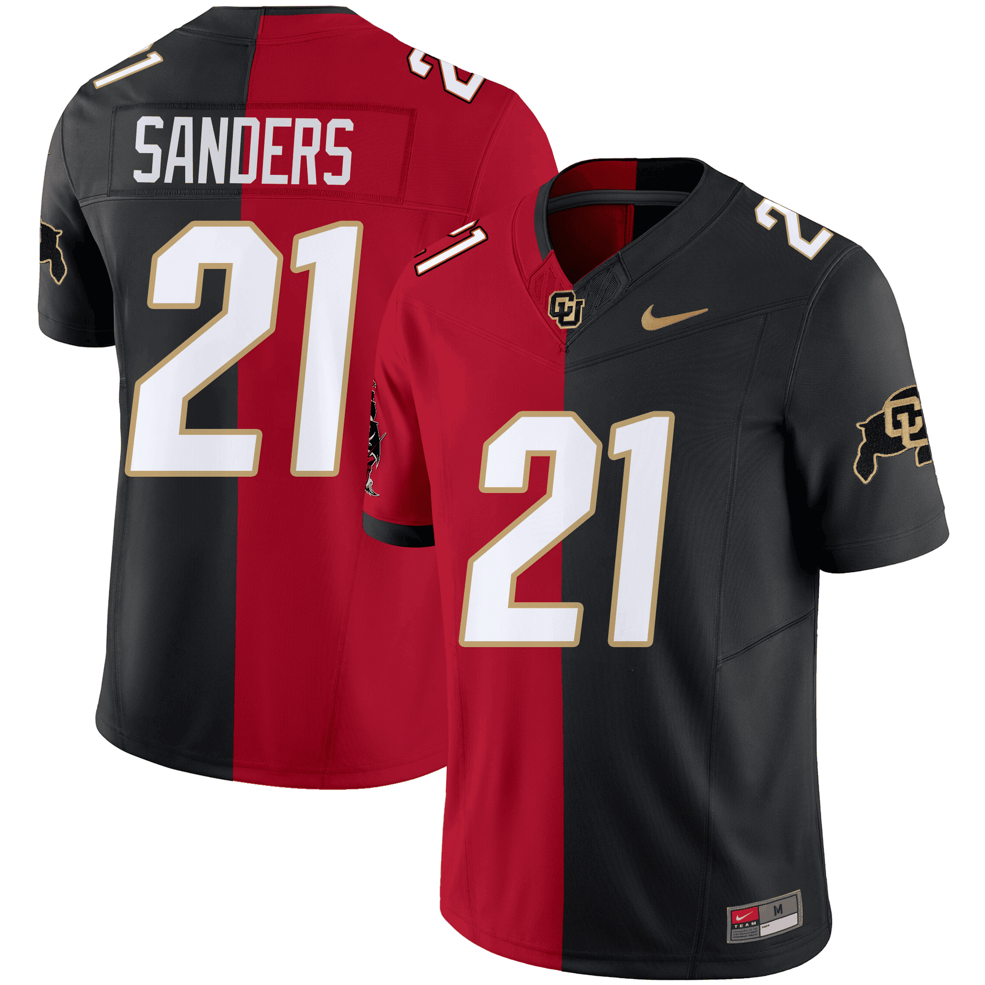 Colorado Buffaloes Split Vapor Limited Jersey - All Stitched