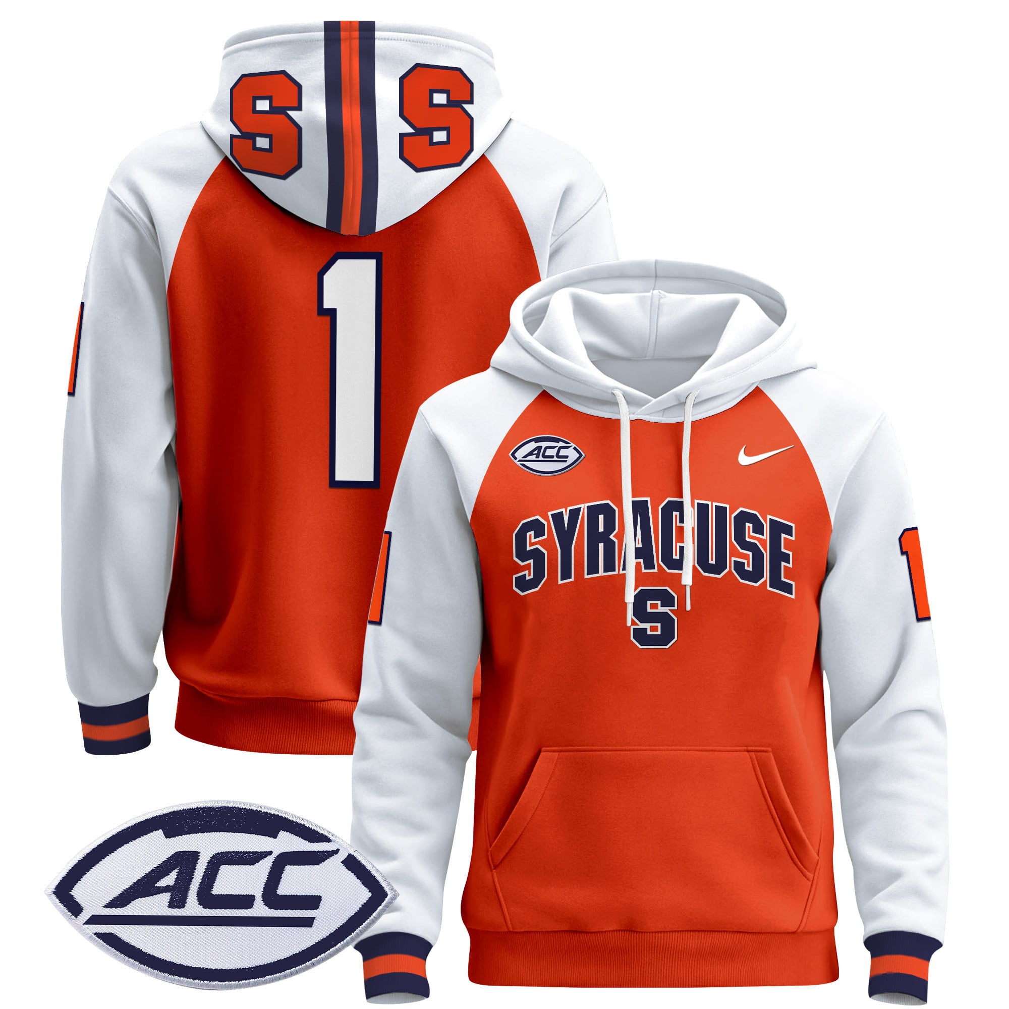 Syracuse Orange 2024 Pullover Hoodie V2