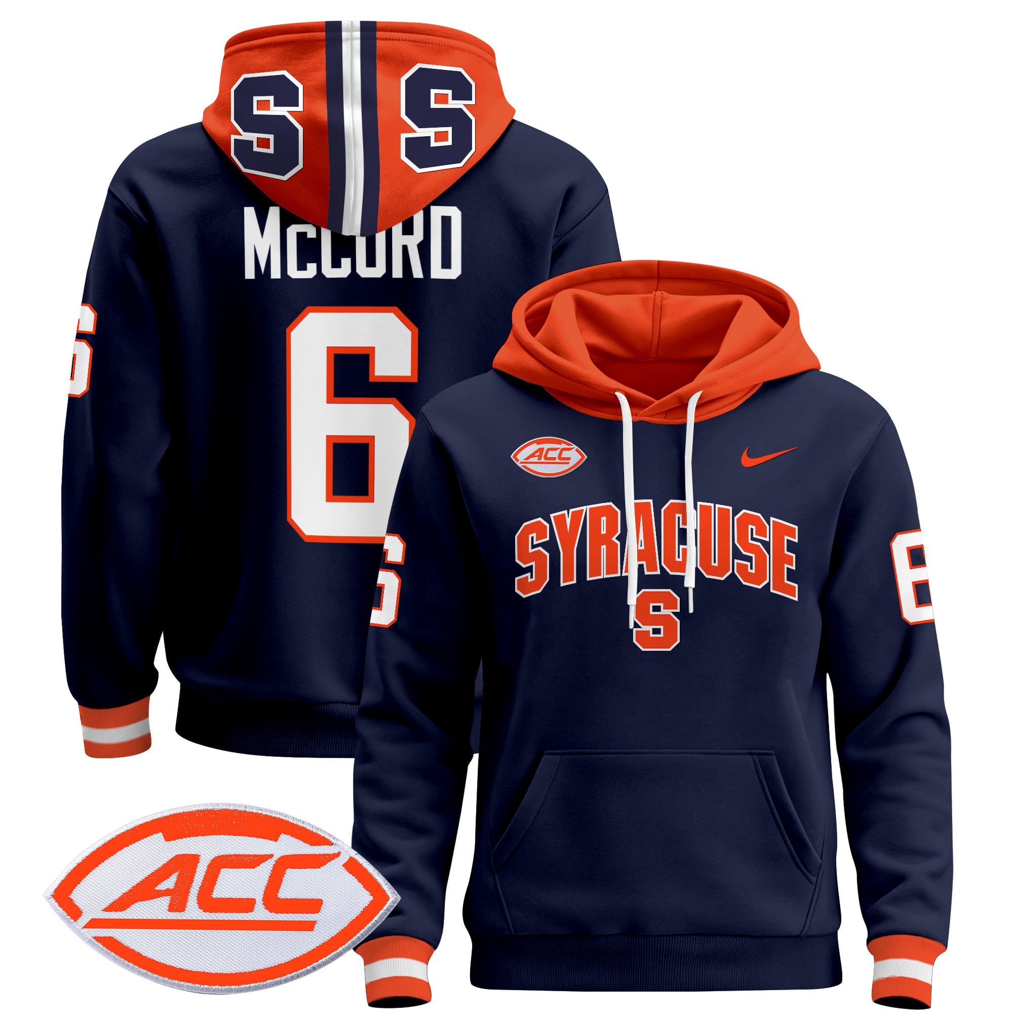 Syracuse Orange 2024 Pullover Hoodie V2