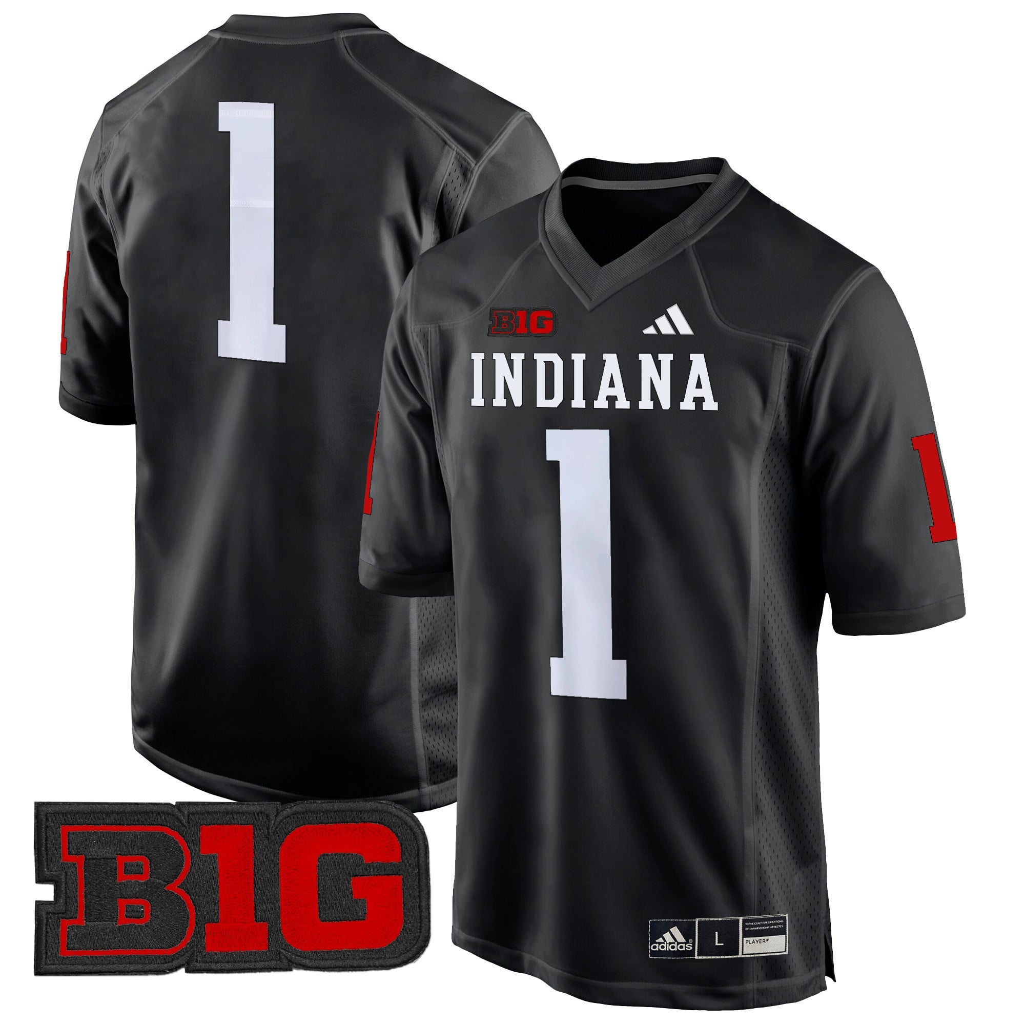 Men's Indiana Hoosiers 2024 Game Jersey V2 - All Stitched