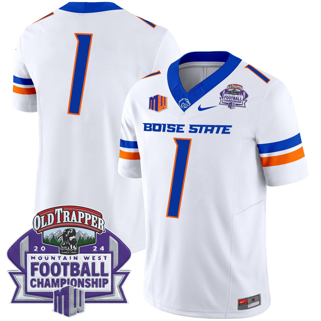 Men's Boise State Broncos 2024 Championship Vapor Limited Jersey - All Stitched
