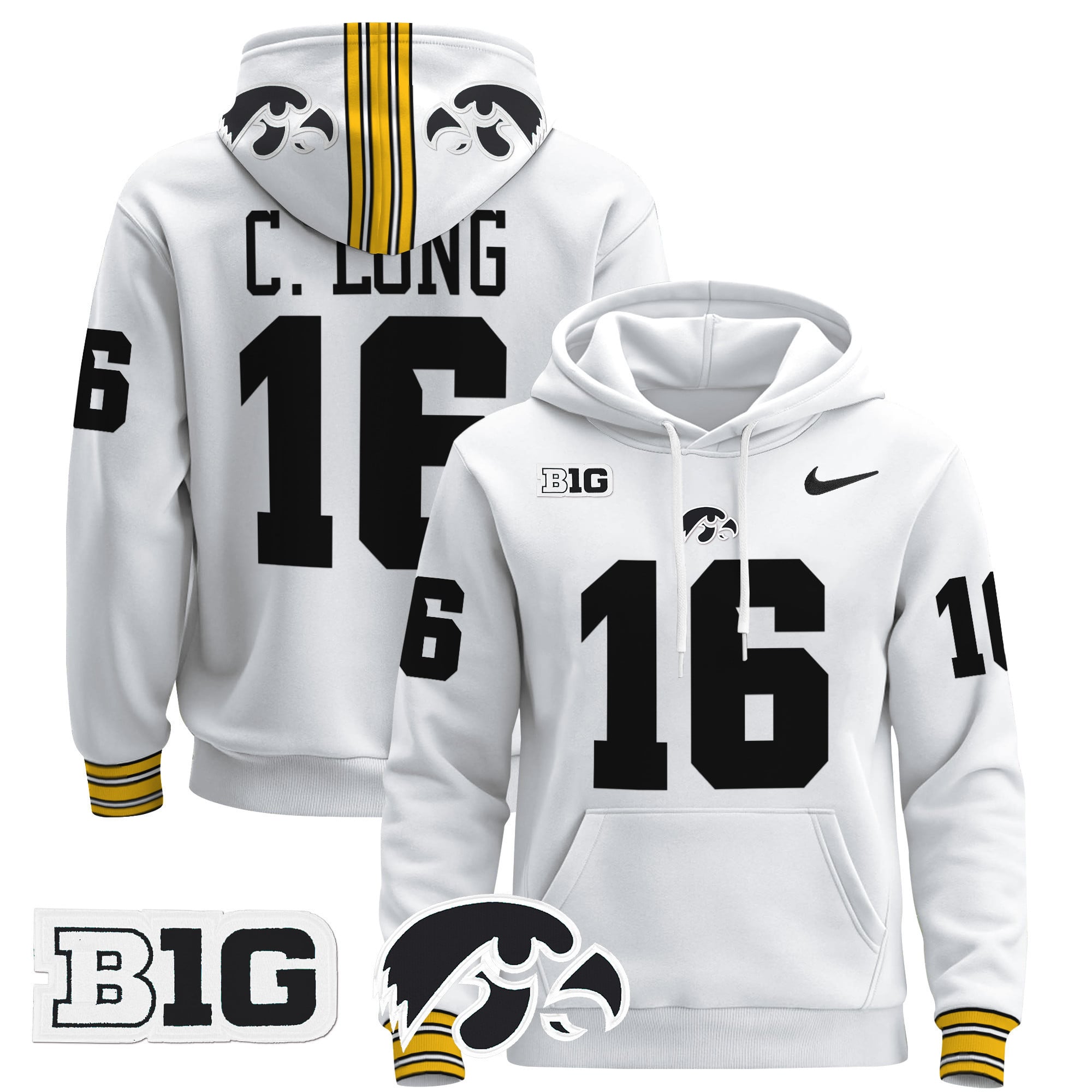 Iowa Hawkeyes 2024 Pullover Hoodie