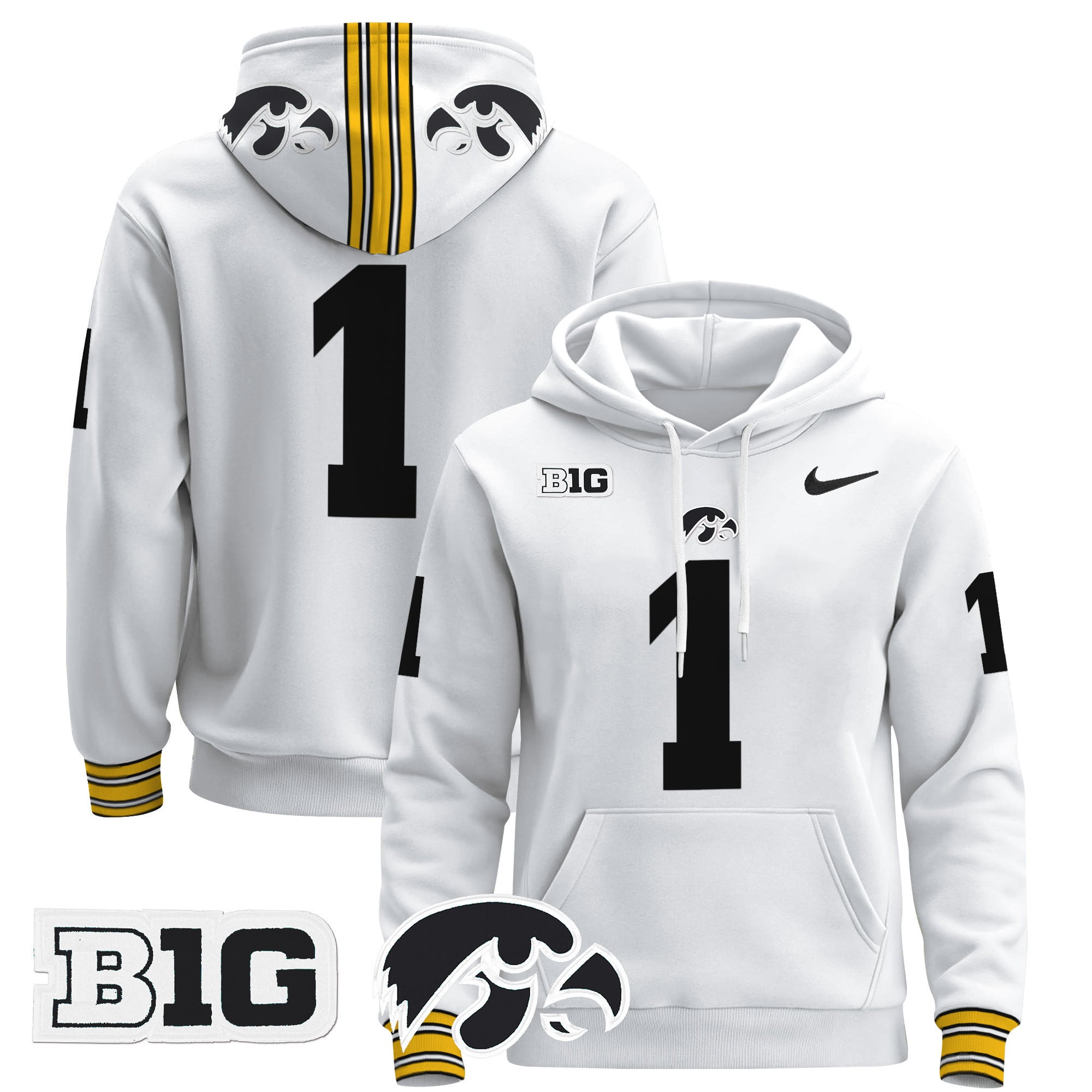 Iowa Hawkeyes 2024 Pullover Hoodie