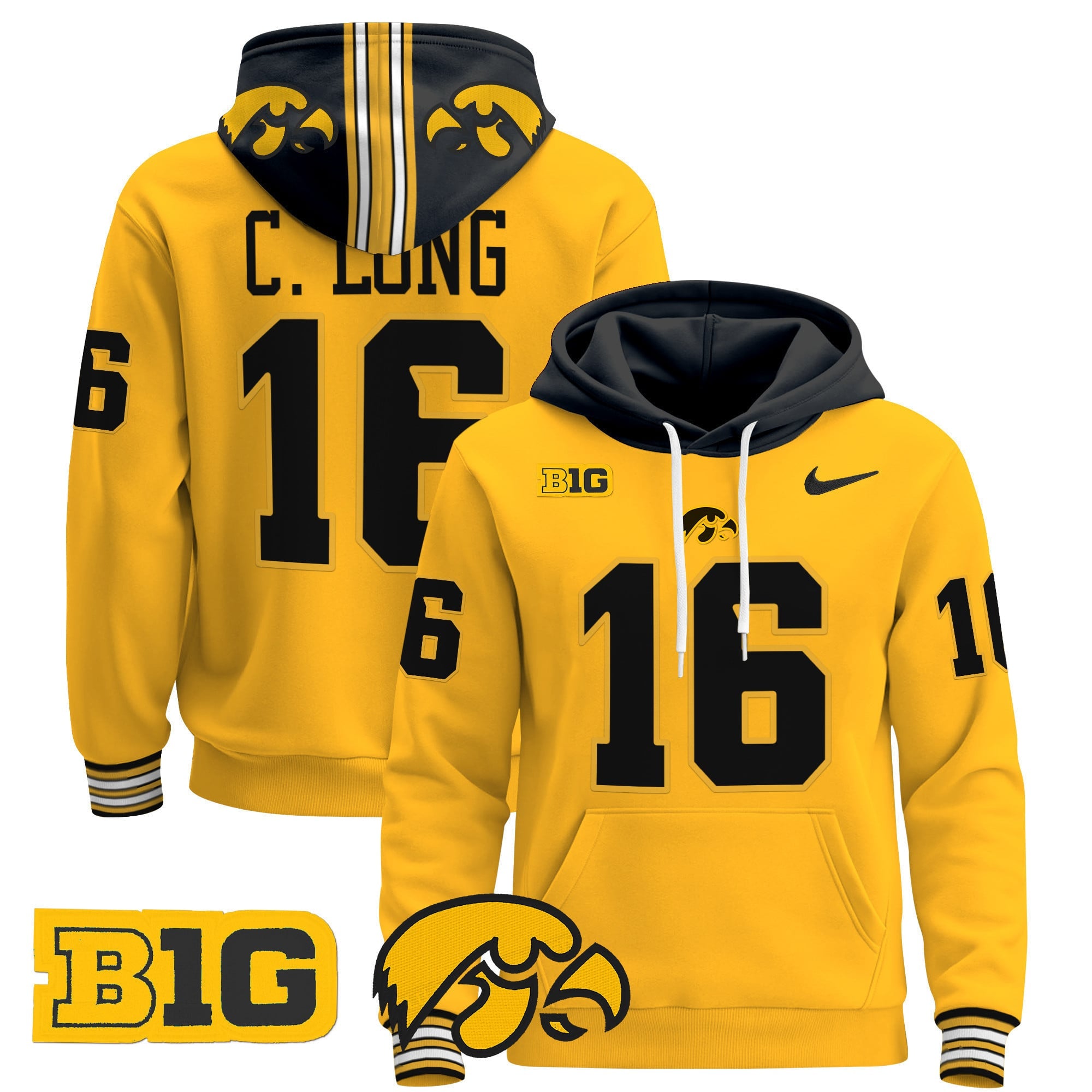 Iowa Hawkeyes 2024 Pullover Hoodie