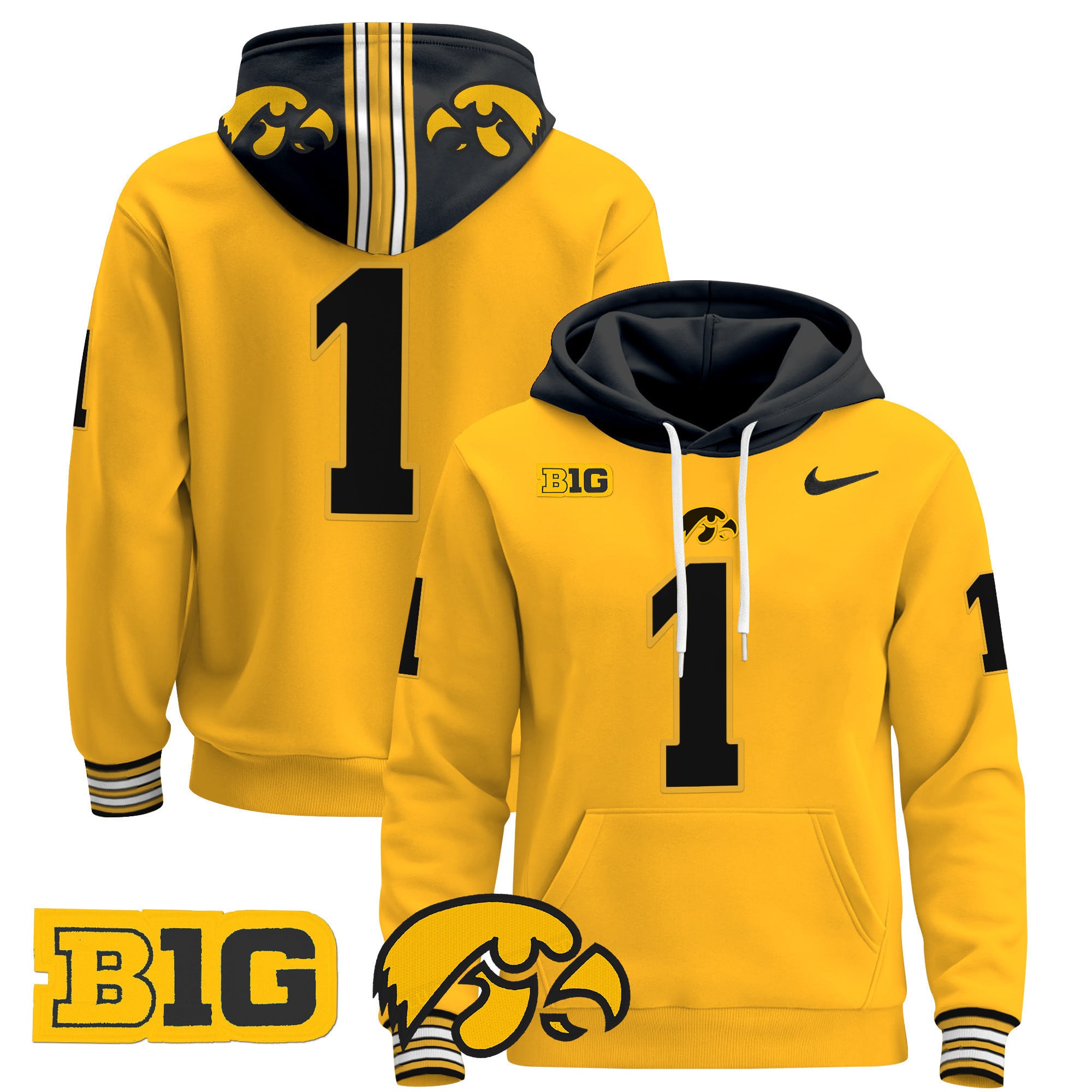 Iowa Hawkeyes 2024 Pullover Hoodie