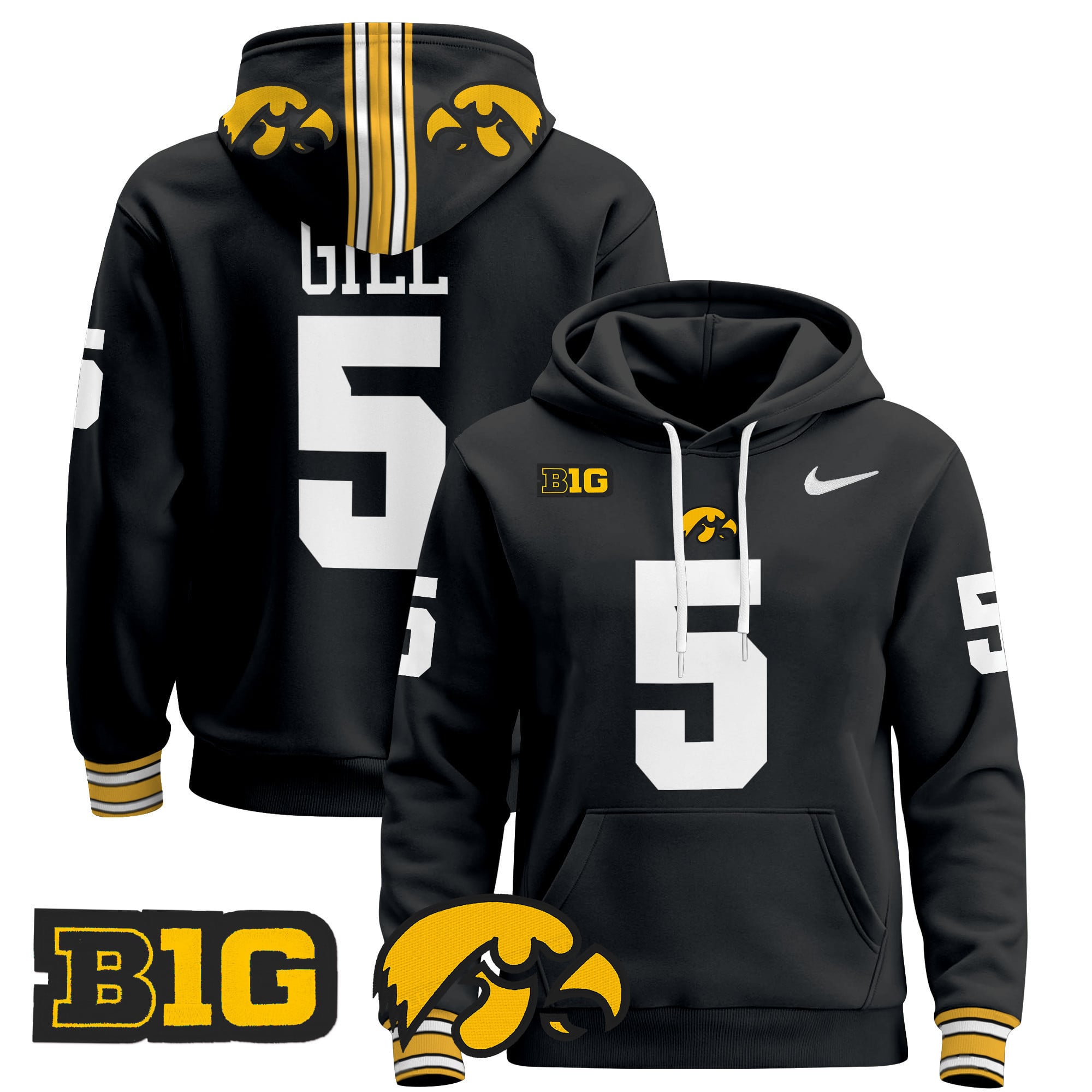 Iowa Hawkeyes 2024 Pullover Hoodie