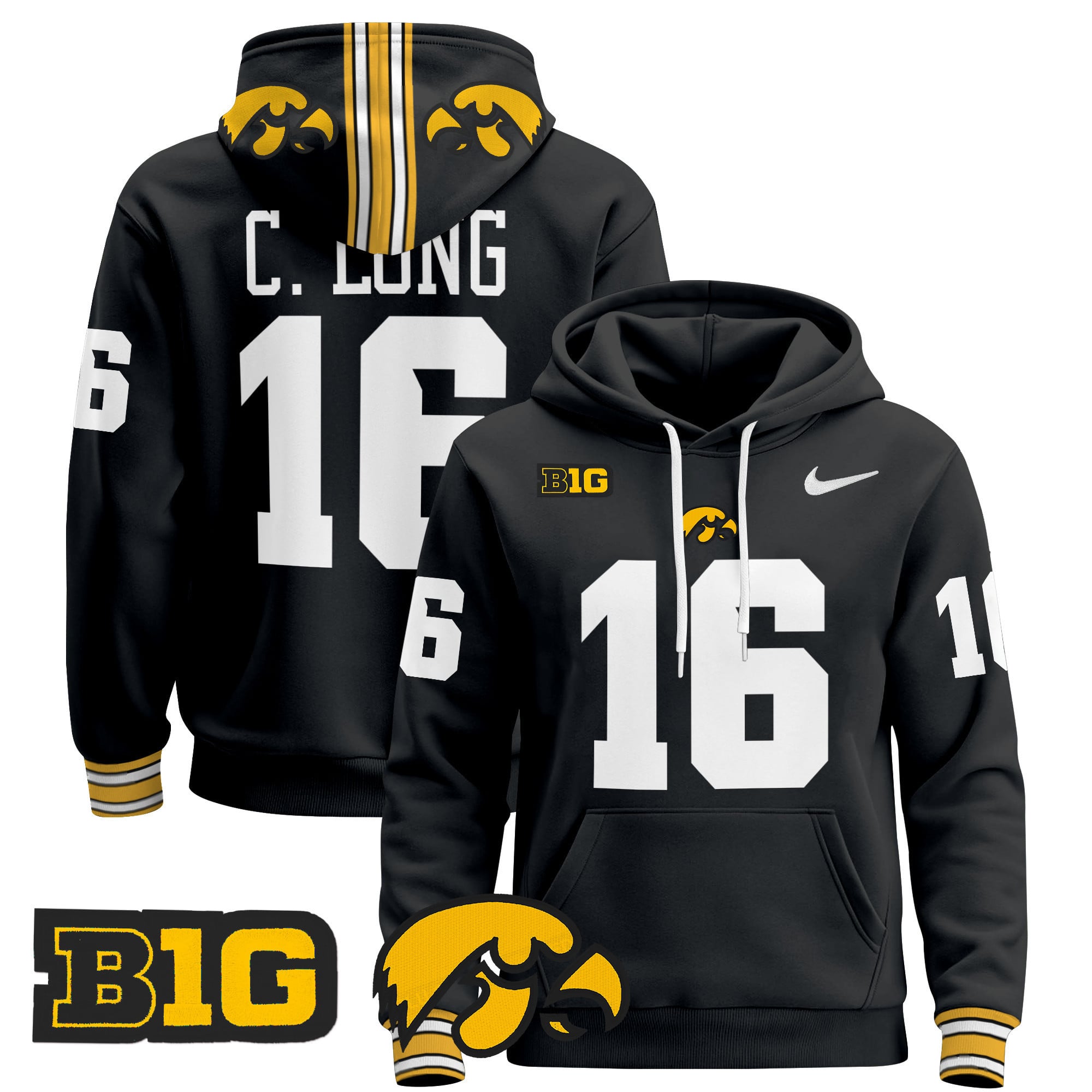 Iowa Hawkeyes 2024 Pullover Hoodie