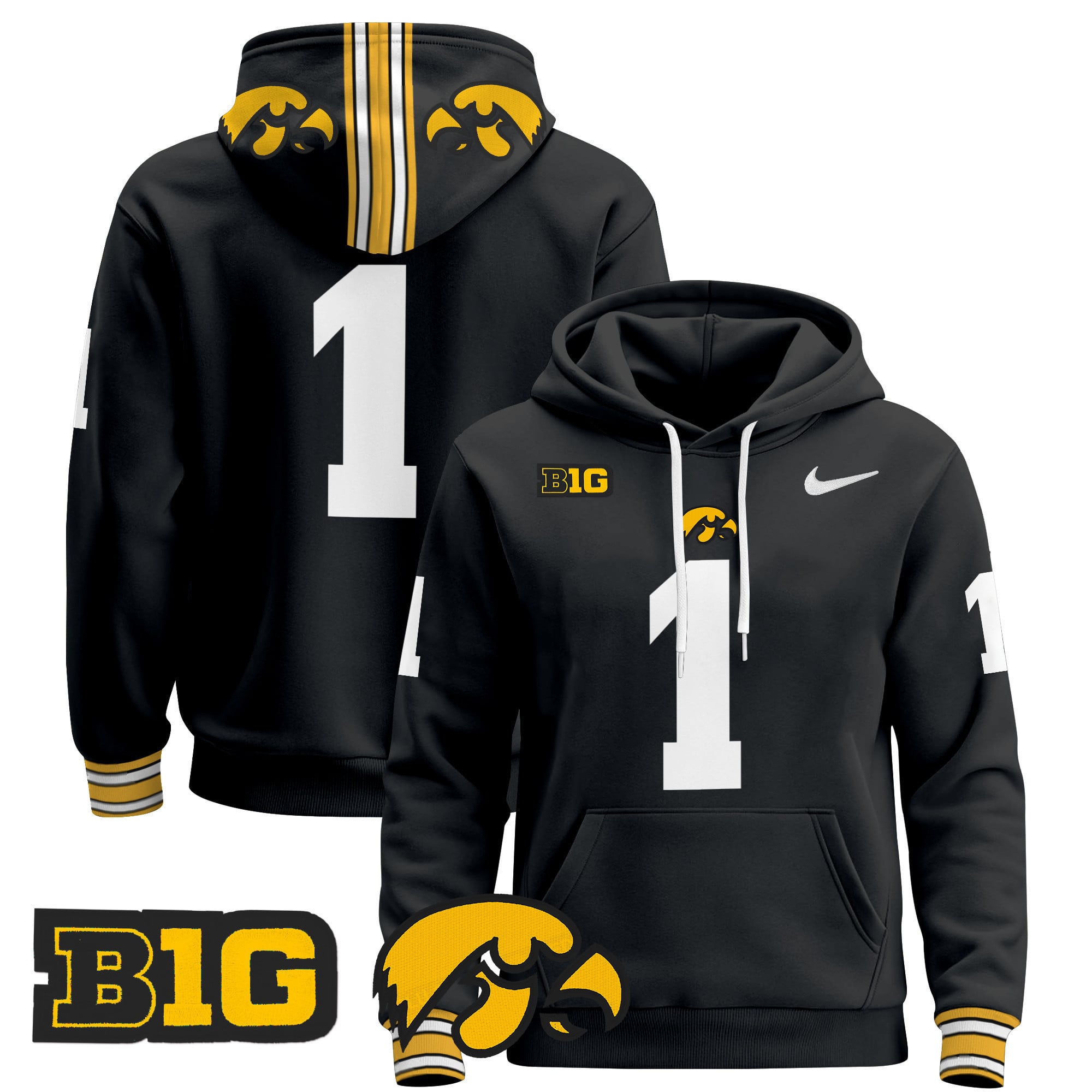 Iowa Hawkeyes 2024 Pullover Hoodie