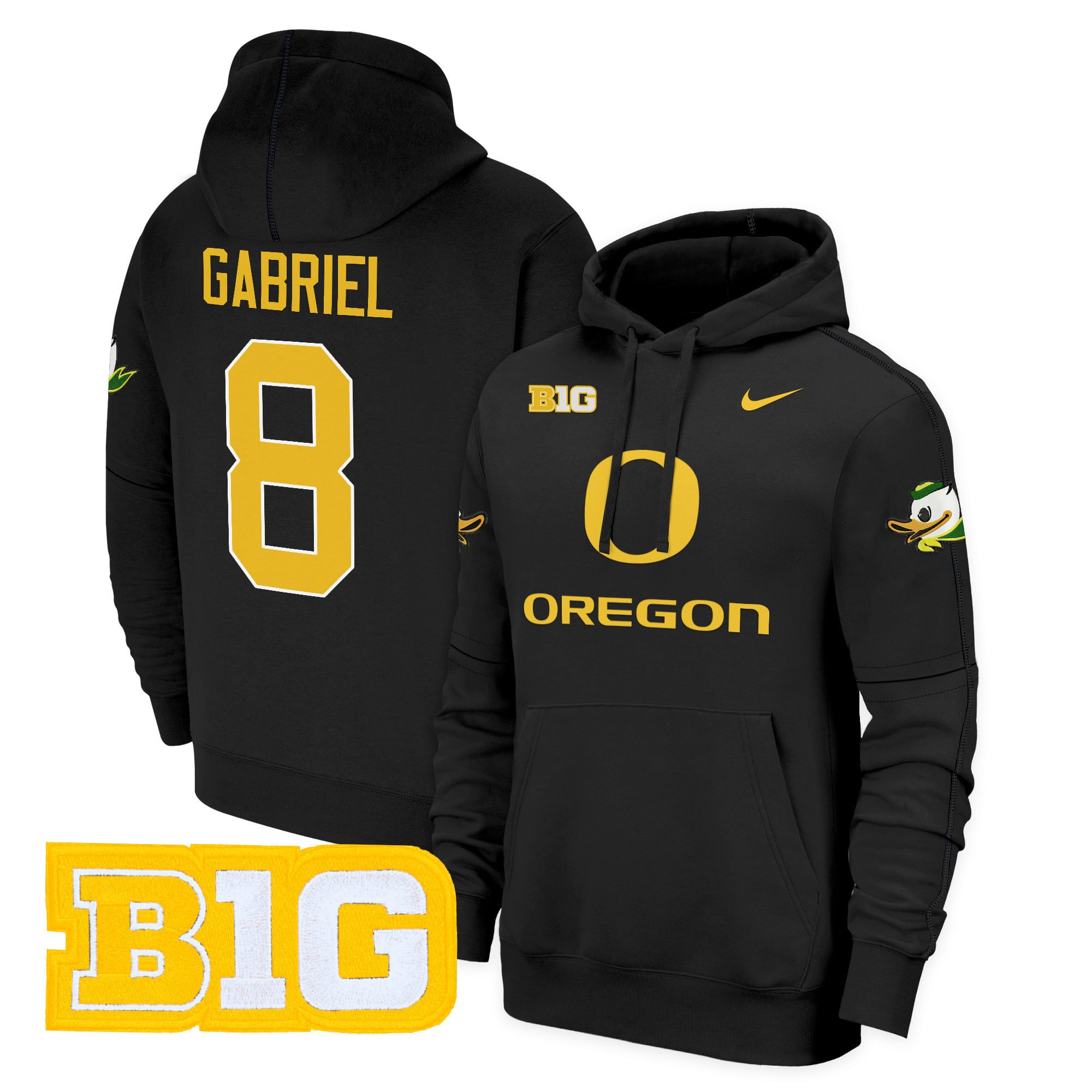 Oregon Ducks 2024 Fleece Pullover Hoodie