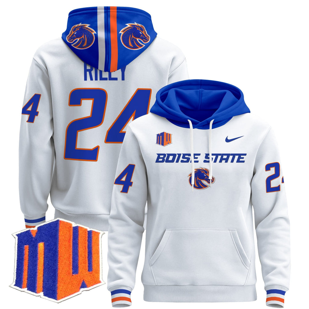 Boise State Broncos 2024 Pullover Hoodie V2