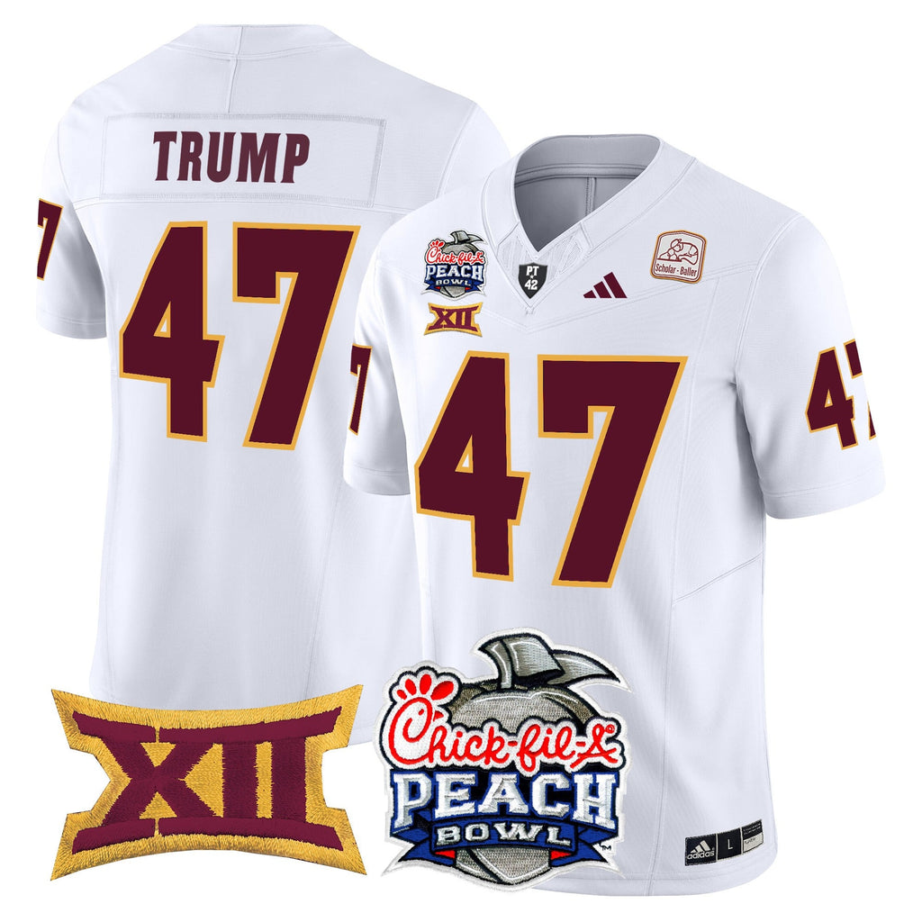 Men's Arizona State Sun Devils 2025 Peach Bowl Vapor Limited Jersey - All Stitched