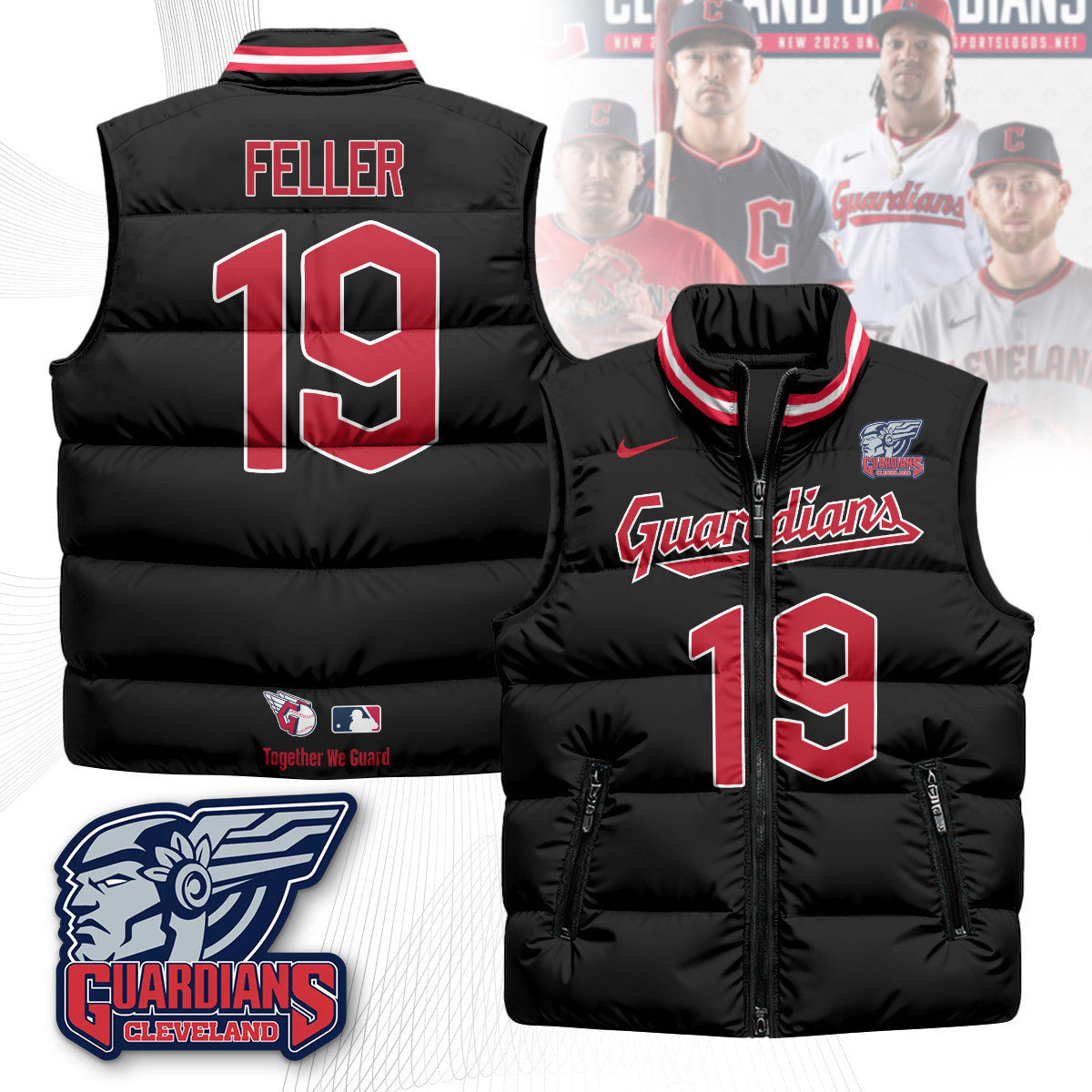 Cleveland Guardians Unisex Puffer Vest