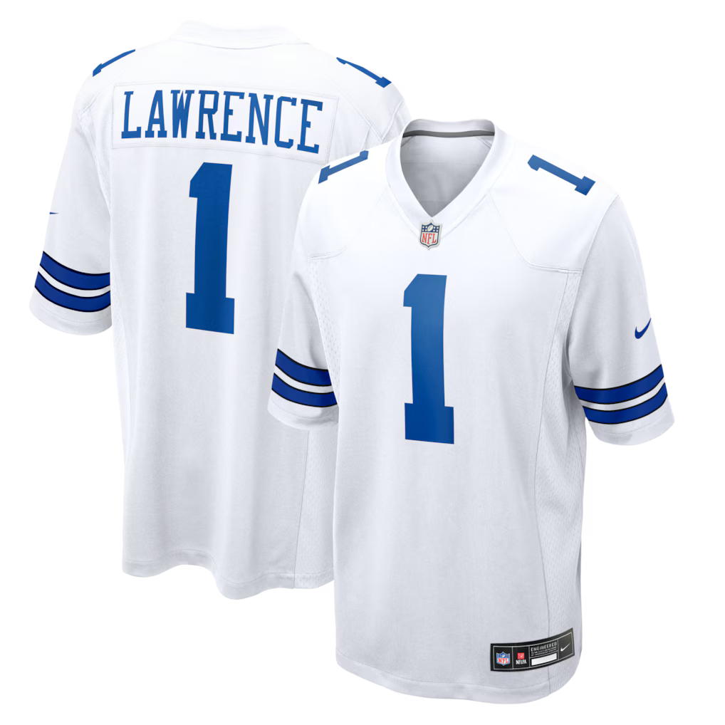 Malachi Lawrence Dallas Cowboys 2026 NFL Draft First Round Pick No. 20 Jersey - White